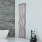 Termoarredo Idraulico con Elementi Verticali Curvati Made in Italy - Ribes Viadurini