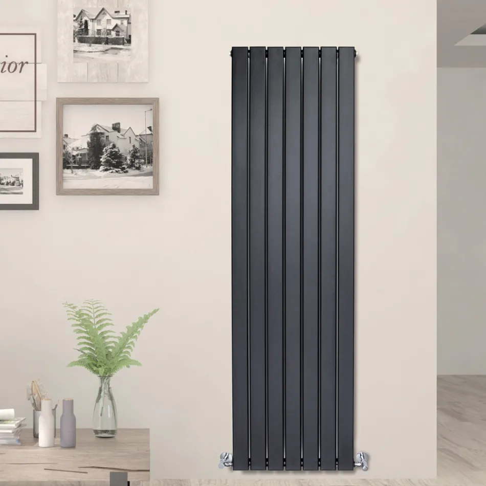 Termoarredo Idraulico con Singola Serie di Elementi Piatti Made in Italy - Zabaione Viadurini