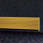 Termoarredo Idraulico con Tripla Serie di Elementi Orizzontali Made in Italy - Caramella Viadurini