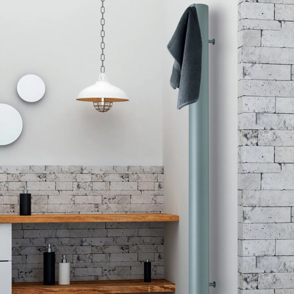 Termoarredo Idraulico Costituito da un Tubo in Alluminio Made in Italy - Pandoro Viadurini