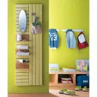 Termoarredo idraulico design in acciaio con mensole Utility Scirocco H Viadurini