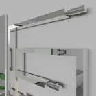 Termoarredo idraulico in acciaio inox spazzolato Snake by Scirocco H Viadurini