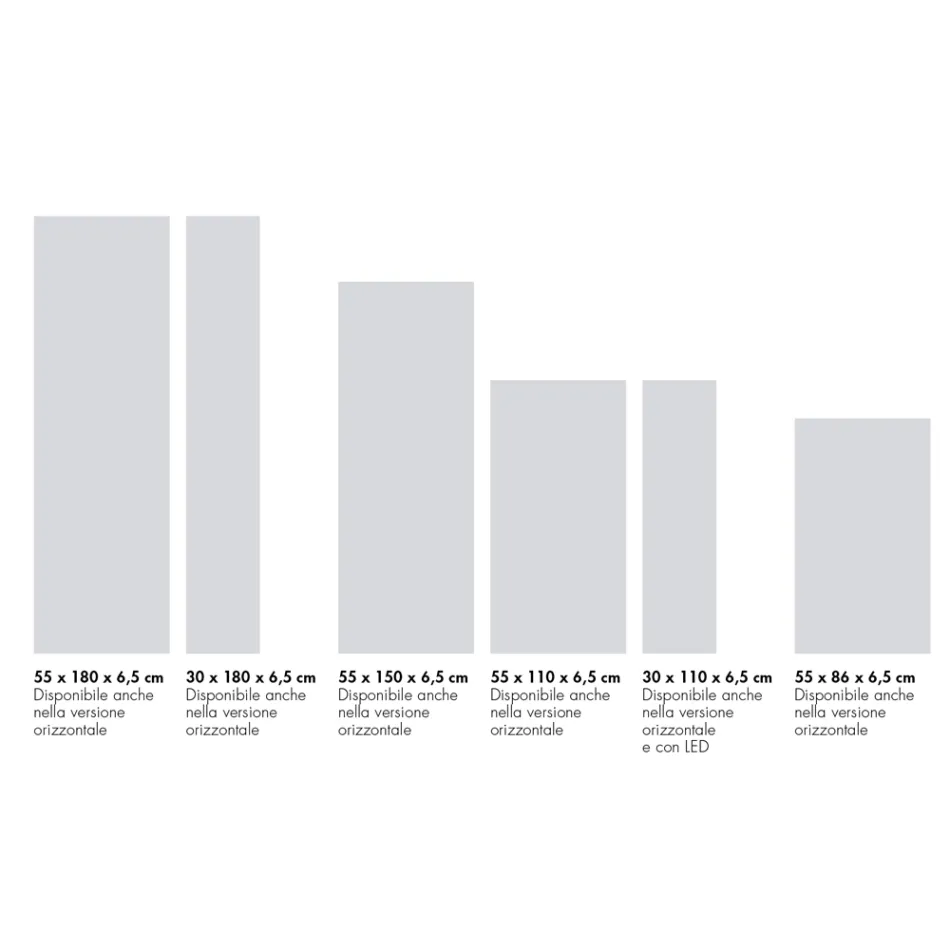 Termoarredo Idraulico in Polvere di Marmo Italiano Fino a 1200 Watt - Linee Viadurini