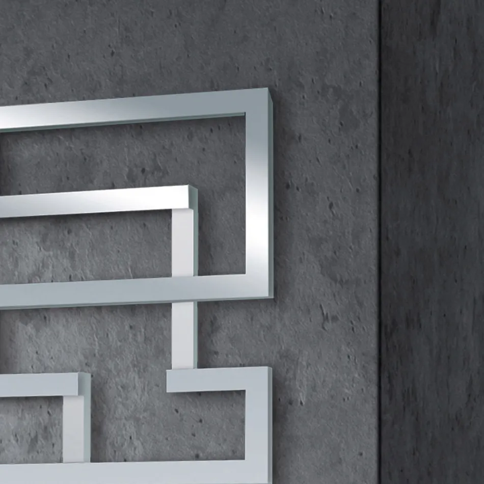 Termoarredo Idraulico Realizzato in Acciaio Inox Made in Italy - Forno Viadurini