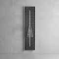 Termoarredo in Acciaio al Carbonio con Asta Portasalviette Made in Italy - Lux