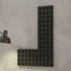 Termoarredo lego colorato elettrico moderno, Brick by Scirocco H Viadurini