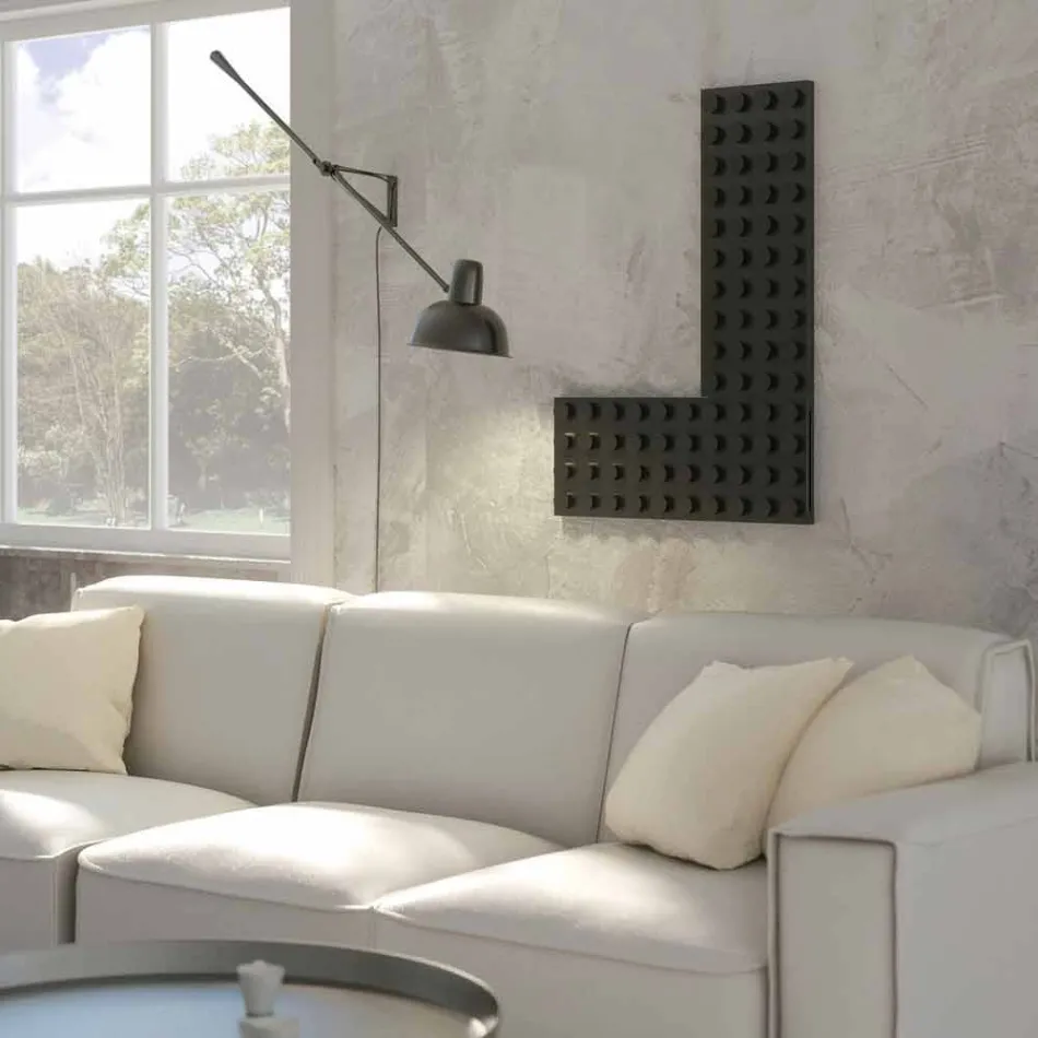 Termoarredo lego colorato elettrico moderno, Brick by Scirocco H Viadurini