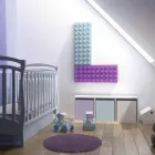 Termoarredo lego elettrico di design Brick made in Italy Scirocco H  Viadurini