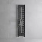 Termoarredo Misto con Asta Portasalviette in Acciaio Made in Italy - Lux Viadurini