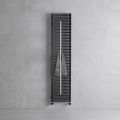 Termoarredo Misto con Asta Portasalviette in Acciaio Made in Italy - Lux