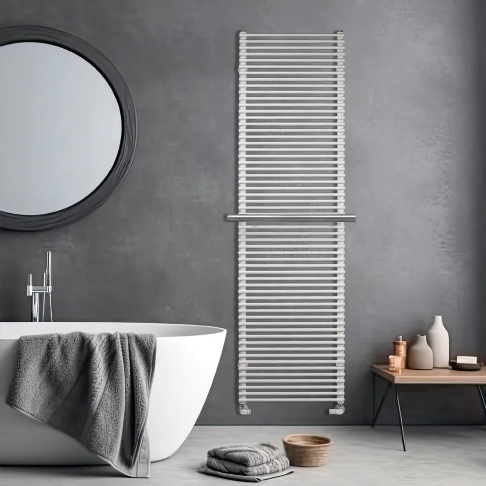 Termoarredo Misto con Barra in Diverse Altezze e Larghezze Made in Italy - Brace Viadurini