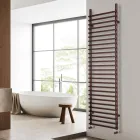 Termoarredo Misto in Acciaio con Finitura Marrone Rame Made in Italy - Ignis Viadurini