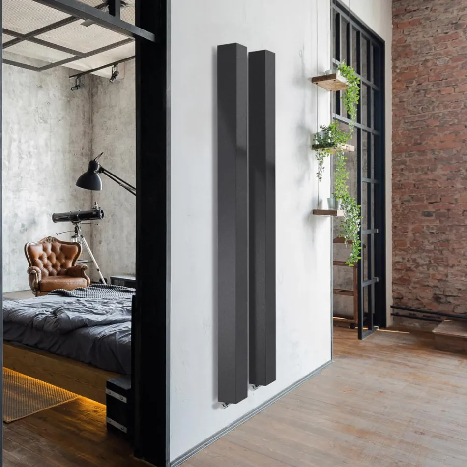 Termoarredo Misto Orizzontale o Verticale in Acciaio Made in Italy - Ember Viadurini