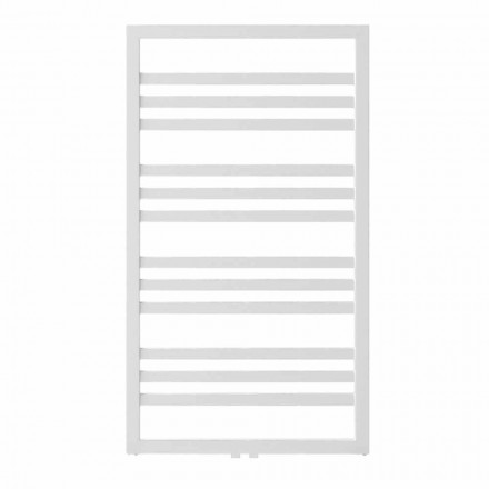 Termoarredo Scaldasalviette Bagno Design Squadrato in Acciaio 412 W - Tower Viadurini