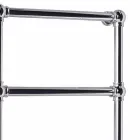 Termoarredo Scaldasalviette Elettrico Cromo in Ottone di Design 200 W - Caesar Viadurini