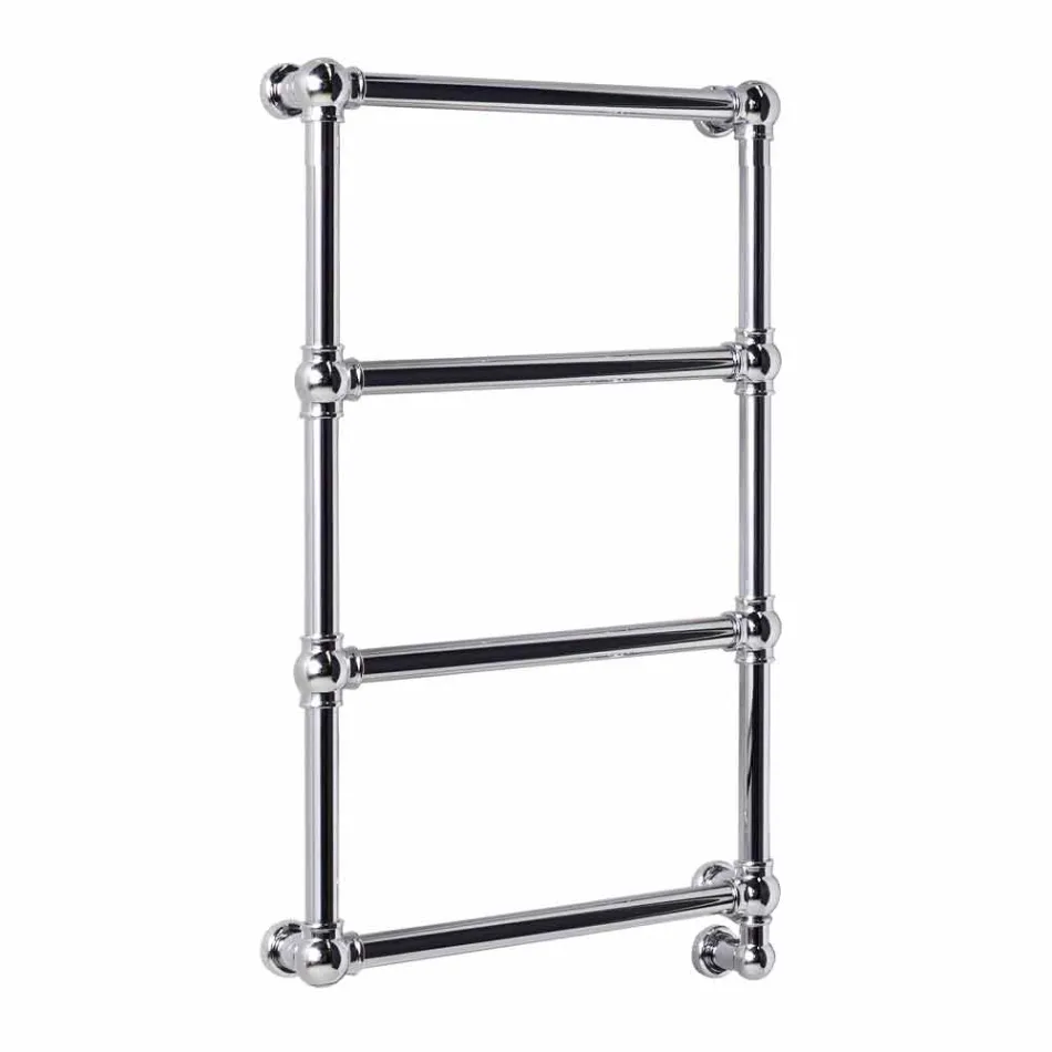 Termoarredo Scaldasalviette Elettrico Cromo in Ottone di Design 200 W - Caesar Viadurini