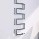 Termoarredo verticale idraulico finitura cromata Snake by Scirocco H Viadurini