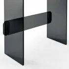 Toeletta da Trucco con Specchio e Cassetto in Vetro 3 Finiture - Salvie Viadurini