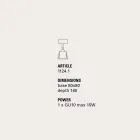 Toscot Apuane faretto con snodo 1 luce direzionabile Viadurini