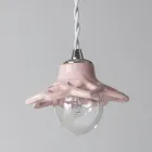 Toscot Apuane lampada a sospensione in terracotta senza rosone Made in Toscana Viadurini