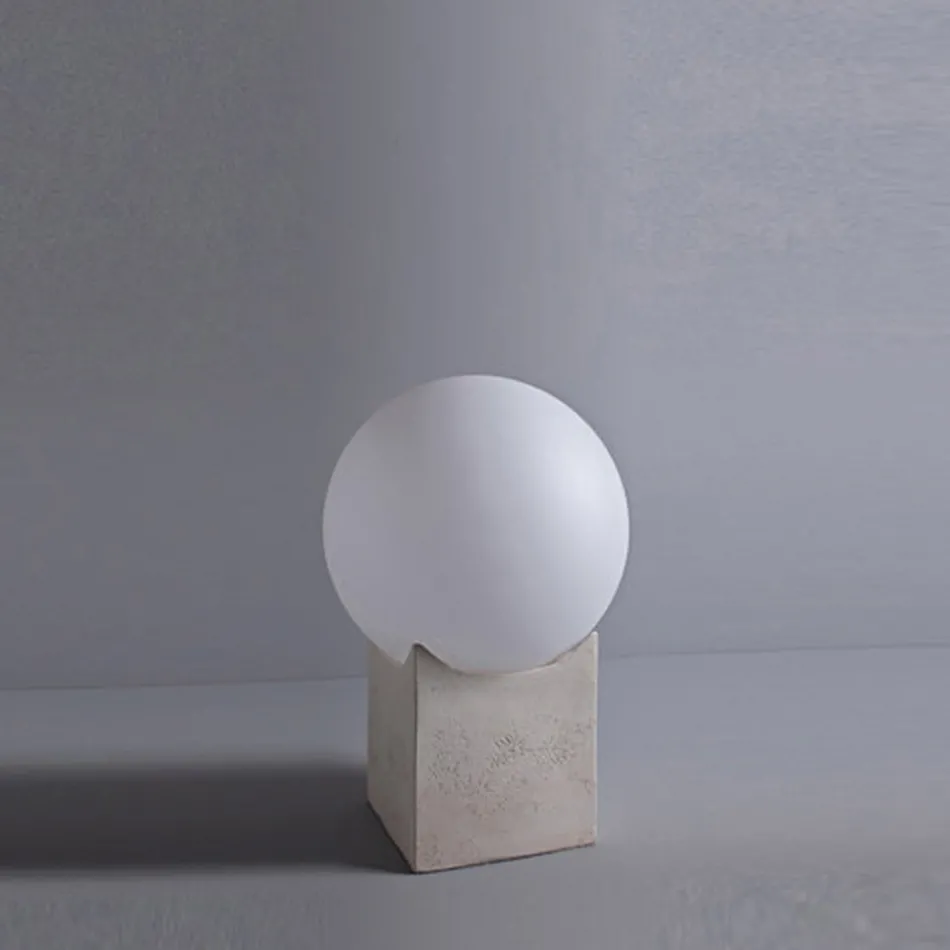 Toscot Atlante palo luce per esterni in terracotta made in Toscana Viadurini