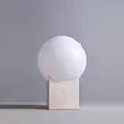 Toscot Atlante palo luce per esterni in terracotta made in Toscana Viadurini