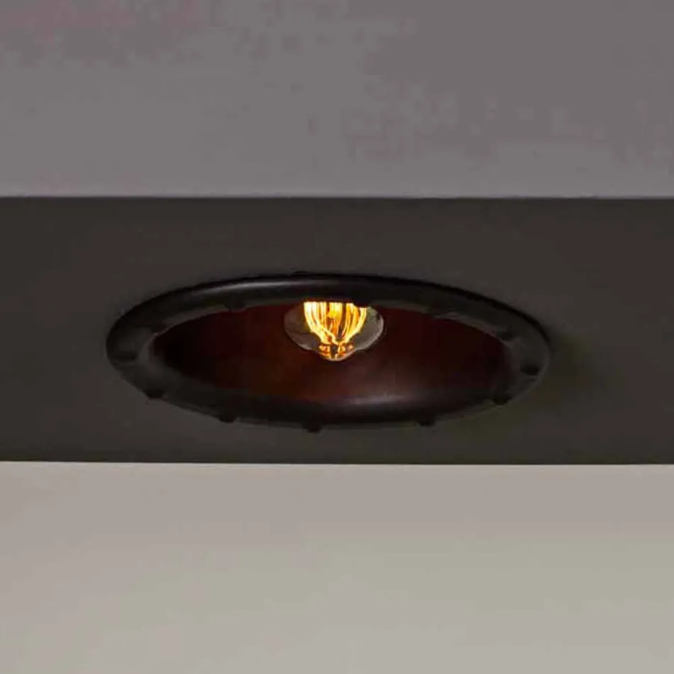 Toscot Battersea faro ad incasso grande Ø22,5 cm made in Toscana Viadurini