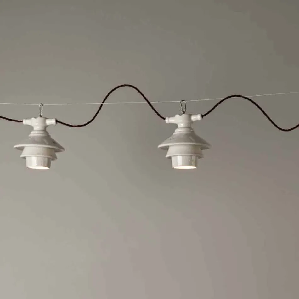 Toscot Battersea lampada a sospensione con piatto in terracotta Viadurini