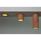 Toscot Carso faro ad incasso Ø14 cm in terracotta made in Toscana Viadurini