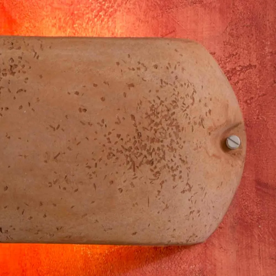 Toscot Castelverde applique esterno/interno in terracotta made Italy Viadurini