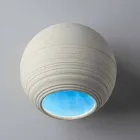 Toscot Newton plafoniera / applique obliqua in terracotta Viadurini