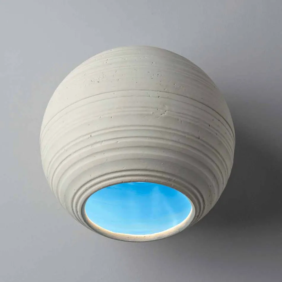 Toscot Newton plafoniera / applique obliqua in terracotta Viadurini