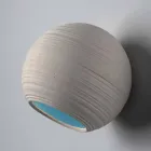 Toscot Newton plafoniera / applique obliqua in terracotta Viadurini