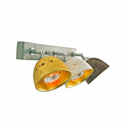 Toscot Noceto reglette 3 luci direzionabili made in Toscana Viadurini