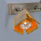 Toscot Piastra reglette 2 luci direzionabili made in Toscana Viadurini