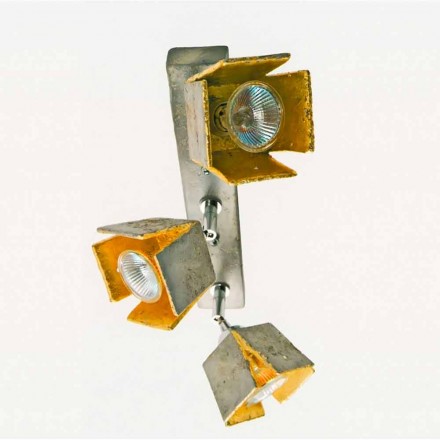 Toscot Piastra reglette 3 luci direzionabili made in Toscana Viadurini