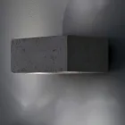 Toscot Smith applique a LED da giardino in terracotta, fatta in Toscana Viadurini