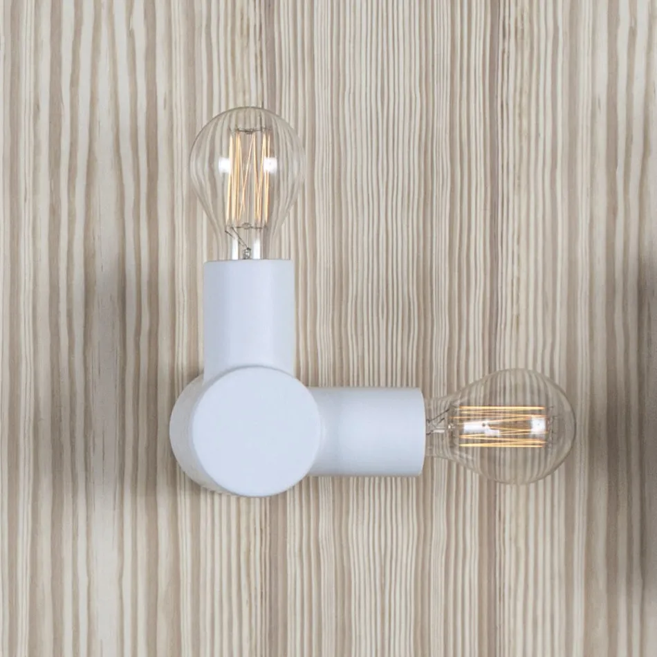 Toscot Traffic applique a parete in ceramica e metallo prodotta in Toscana Viadurini