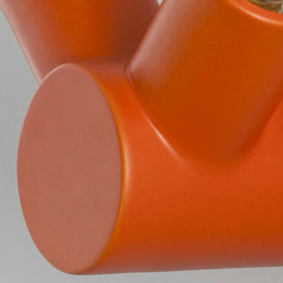 Toscot Traffic applique a parete in ceramica e metallo prodotta in Toscana Viadurini