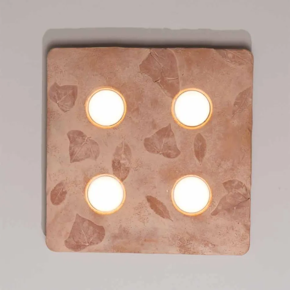 Toscot Vivaldi lampada da muro di design in terracotta made in Italy Viadurini