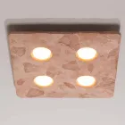 Toscot Vivaldi lampada da muro di design in terracotta made in Italy Viadurini