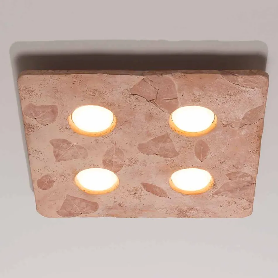 Toscot Vivaldi lampada da muro di design in terracotta made in Italy Viadurini