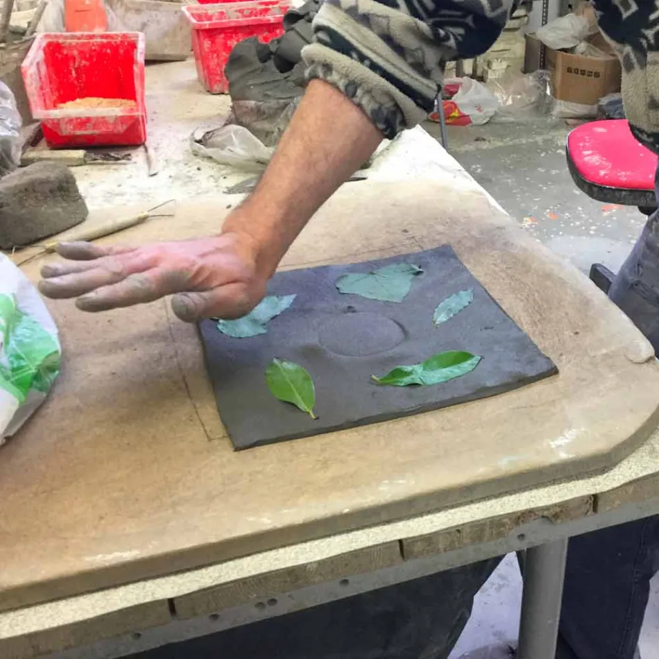 Toscot Vivaldi lampada da muro di design in terracotta made in Italy Viadurini