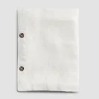 Tovaglia Componibile in Lino Colorato con Asole e 10 Bottoni - Mediterranea Viadurini