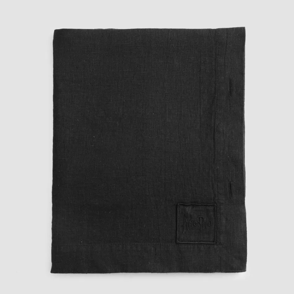 Tovaglia Componibile in Lino Colorato con Asole e 10 Bottoni - Mediterranea Viadurini