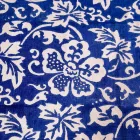 Tovaglia d’Artigianato Italiano 100% Lino con Stampa a Mano Pezzo Unico - Marchi Viadurini