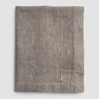 Tovaglia in Lino Rettangolare con Asole e 10 Bottoni, di Lusso - Mediterranea Viadurini