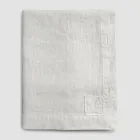 Tovaglia in Lino Rettangolare con Asole e 12 Bottoni di Lusso - Mediterranea Viadurini