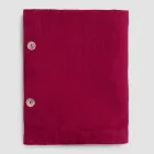 Tovaglia in Lino Rettangolare con Asole e 12 Bottoni di Lusso - Mediterranea Viadurini