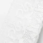 Tovaglia in Lino Rettangolare con Cornice o Pizzo Bianca di Lusso - Davinci Viadurini